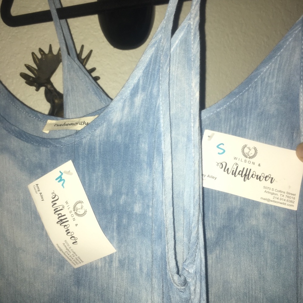 NWT Pretty Blue Maxi - Picture 4 of 8